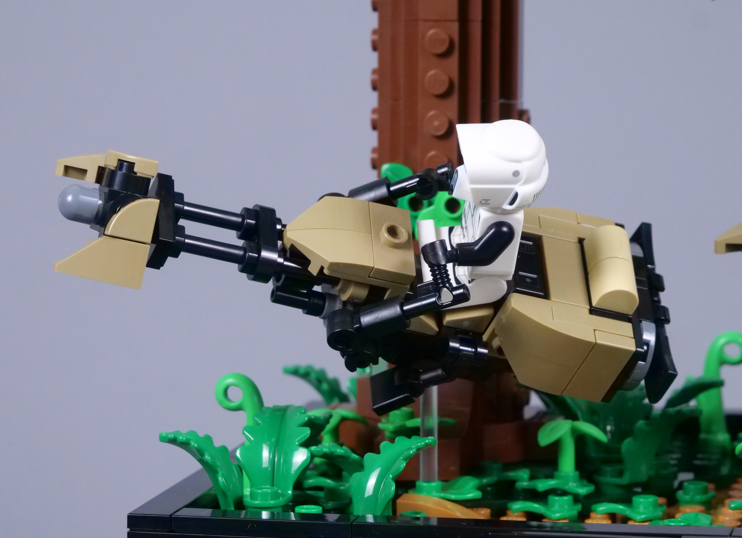 とち 75353 Endor Speeder Chase Diorama | Brickipedia | Fandom